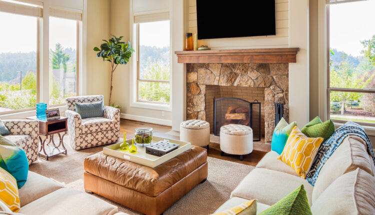 Dekorácie v obývačke