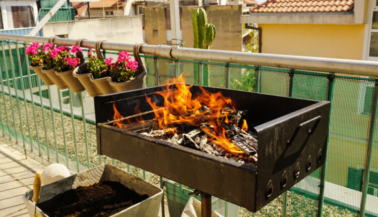 Grilovanie na balkóne nemusí byť vždy dobré riešenie