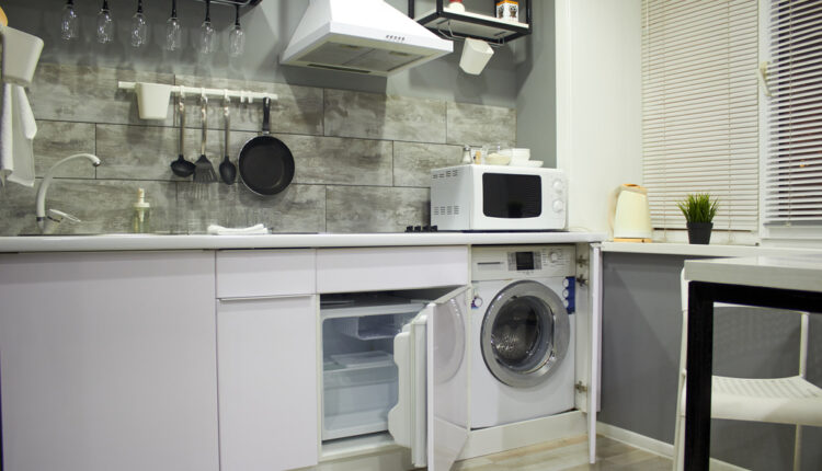 Kamenný obklad v kuchyni